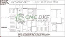 VW T4 SWB  Van Conversion DXF