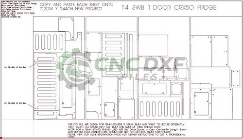 Swb van conversion dxf - vw,