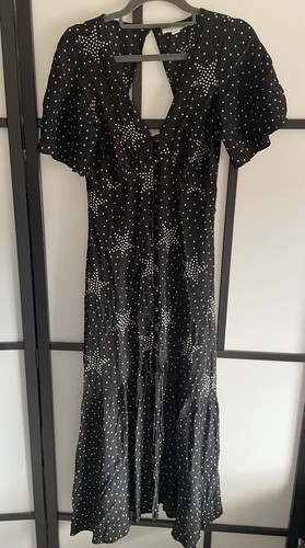 Topshop black midi - black, with