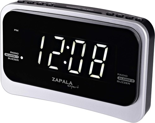 Wake alarm clock with fm - wake-up,