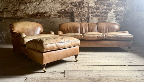 Reserved leather chairs - leather, of
