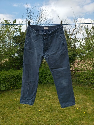Howies cotton trousers 32r - cotton,