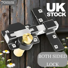 Double Sided 70mm Gate Bolt -