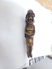 Punch andJudy PEERAGE ENGLAND NUT CRACKER SIGNED BRASS