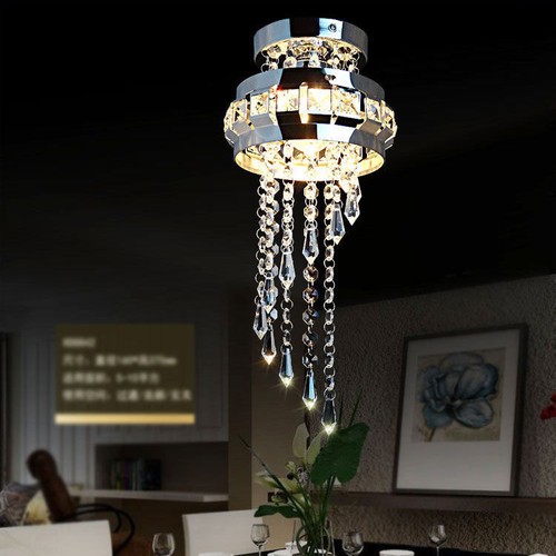 Modern crystal droplet ceiling - modern,