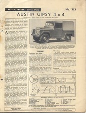 Austin Gipsy 4 x 4 Motor