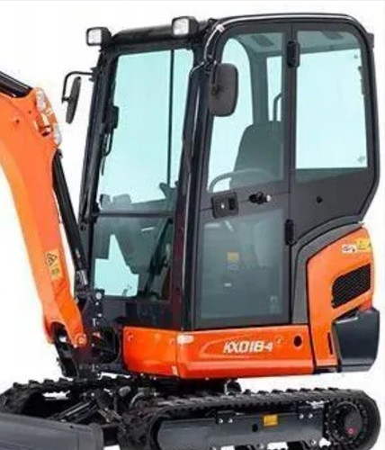 Lower door glass kubota - door,