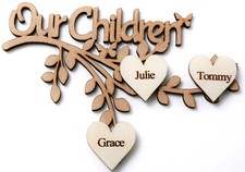 Wooden Our Children Branch