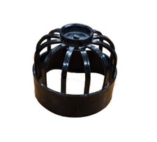 Wolseley / Center Brand - 110mm Vent Pipe Guard - Black - CSVTB