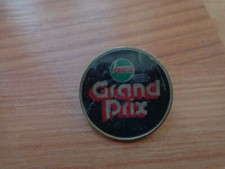 VINTAGE 70'S CASTROL GRAND PRIX CAR MOTORCYCLE ENAMEL PIN BADGE