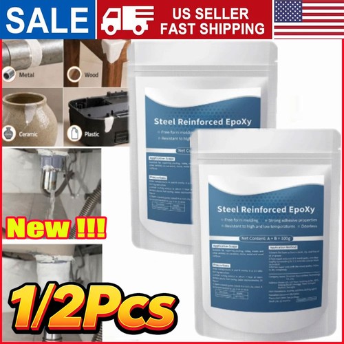 Steel reinforced epoxy - reinforced,