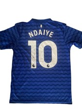 Iliman Ndaiye Signed Everton 25/26 Home Shirt