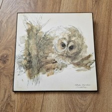 Vintage Mads Stage Owl Print