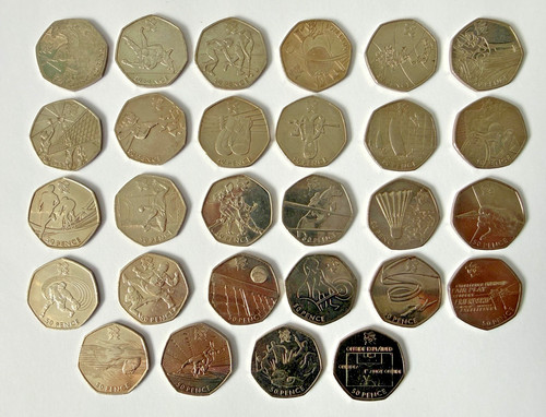 London 2012 olympic 50p - 2012,