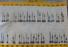 selection small clock  hands