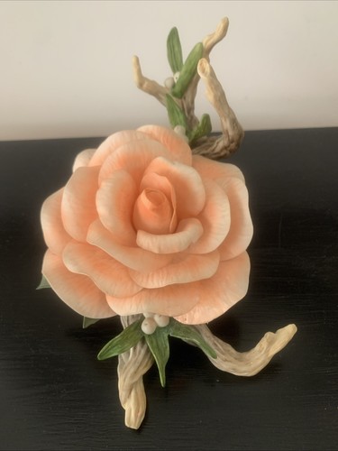 Boehm porcelain rose - rose,