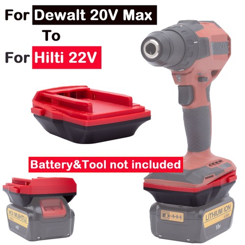 Battery adapter for dewalt - dewalt, 20v