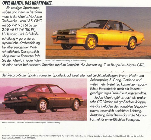 Opel rekord corsa kadett - opel, d