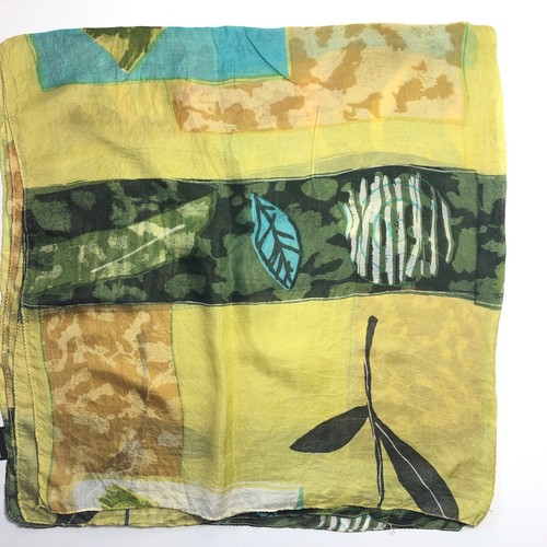 Gorgeous vintage silk - , yellow