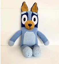 KNITTING PATTERN COPY Bingo and Bluey Blue Heeler inspired 34 & 43cm large 330