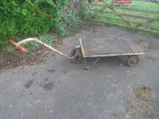 Vintage Slingsby Cart Barrow Trolley 4 Wheel removable Handle
