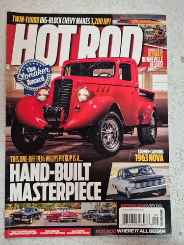 Hot rod magazine september - hot,