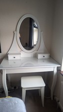 IKEA Dressing Table, Mirror and Stool