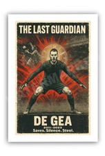 A4 De Gea Retro Art Print –
