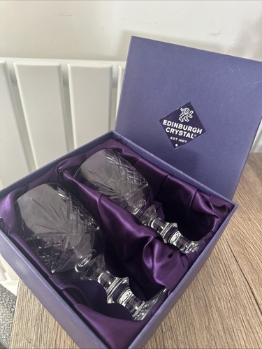 Pair edinburgh crystal - pair,