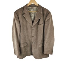 Marks & Spencer Corduroy Blazer Mens Medium Camel Soft Cord Jacket