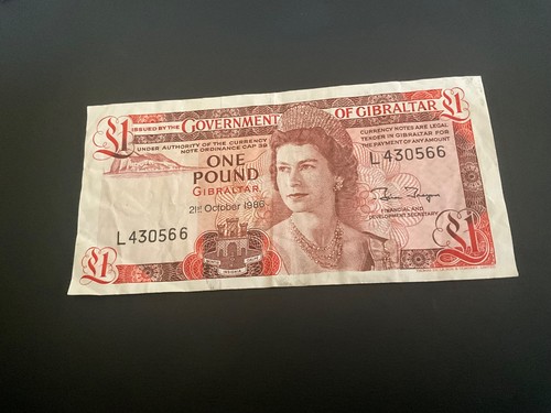 Shillings gibraltar banknote - shillings,