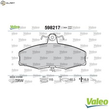 BRAKE PAD SET DISC BRAKE