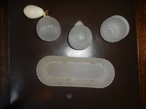 Vintage frosted dressing - vintage,