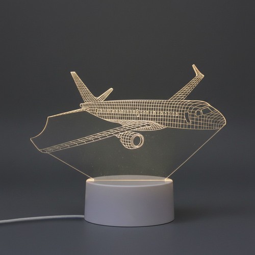 Aeroplane illusion lamp - 3d,