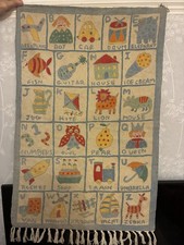 Vintage Handmade Aubusson Rug