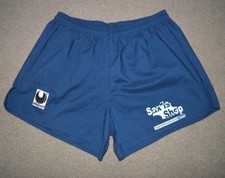 UHLSPORT SPRINTER SHORTS POLYCOTTON RETRO OLDSCHOOL VINTAGE 80s 90s size LARGE