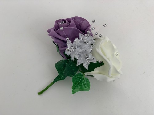 Double buttonholes corsage - double,