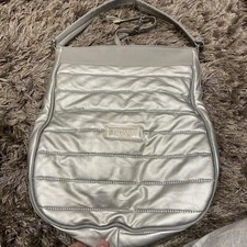 Laura Biaggi white shoulder bag