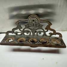 Antique Cast Iron Pipe Rack