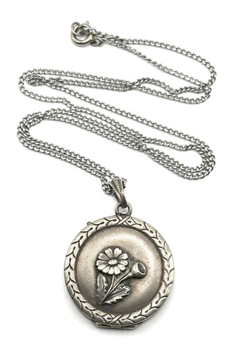 Vintage white metal andreas - white,