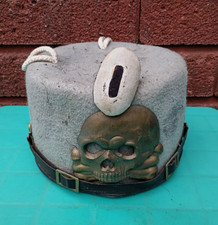 Prussian Felt Pelzmutze Busby - Pickelhaube