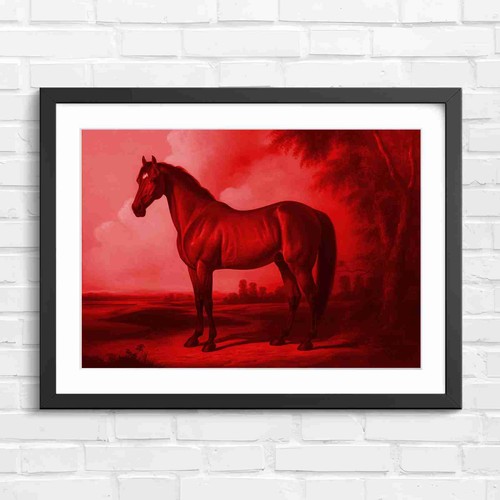 Classic brown horse - classic, standing
