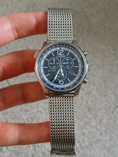 Citizen Eco-Drive H500 Chronograph Date Watch 100m Solar Full Set