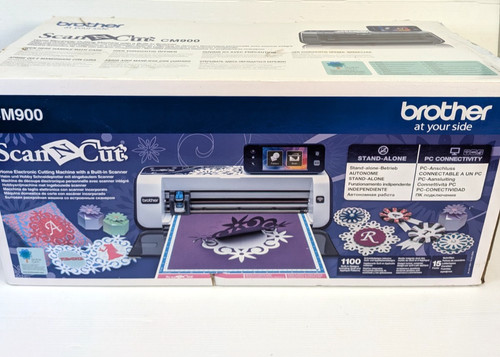 Brother scanncut cm900 cutting - brother,