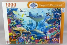 FX Schmid 1000 Piece Jigsaw Puzzle Dolphins Playground David Penfound SEALED