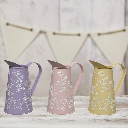 Pastel metal jug - metal,