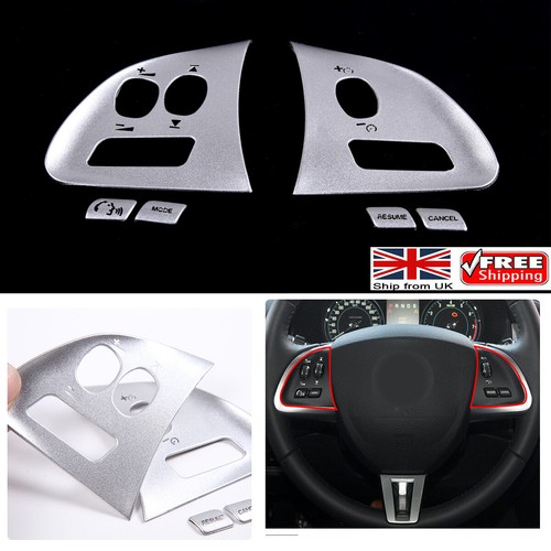 Steel steering wheel button - steel,