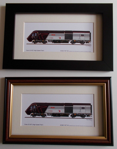 Railway prints 43366 hst - 43366,