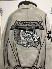 Avirex leather jacket xl