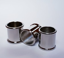 3 mixed BEADED NICKEL-SILVER